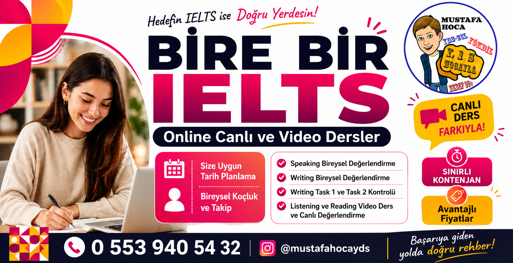 Bire Bir Online IELTS Eğitimi